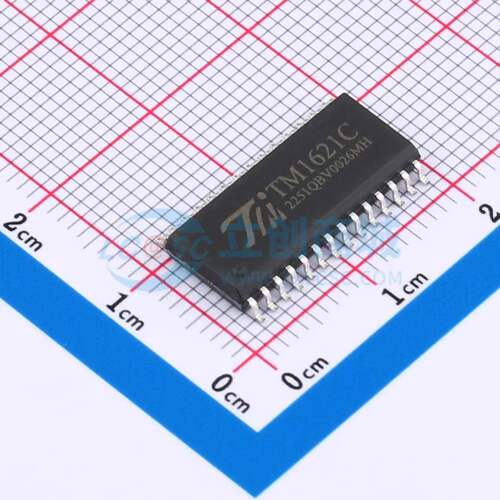 LCD驱动 TM1621C(TA1901-A) SOP-28 原装正品 电子元器件配单