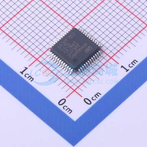 单片机芯片 GD32F303CGT6 LQFP-48(7x7) 256KB 120MHz