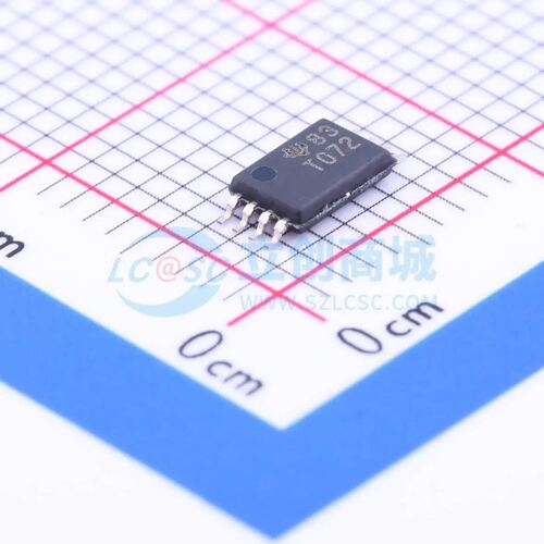 原装正品 FET输入运放 TL072CPWR TSSOP-8 全新