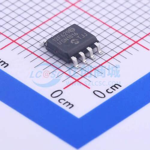单片机(MCU/MPU/SOC) PIC12F629-I/SN SOIC-8 原装正品