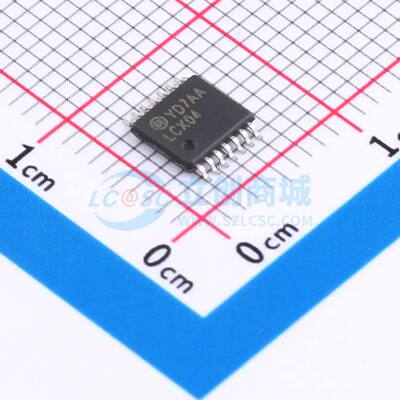 原装 反相器 74LCX04MTCX TSSOP-14 正品现货