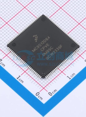 单片机 MC9S12D64CPVE LQFP-112(20x20) 64KB 25MHz ARM 芯片