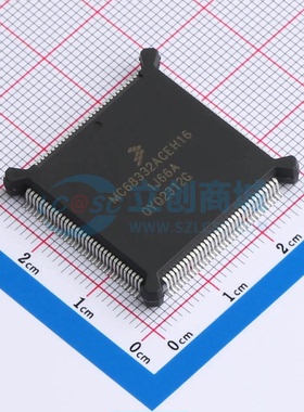 单片机 MC68332ACEH16 PQFP-132(24x24) 16MHz ARM 芯片