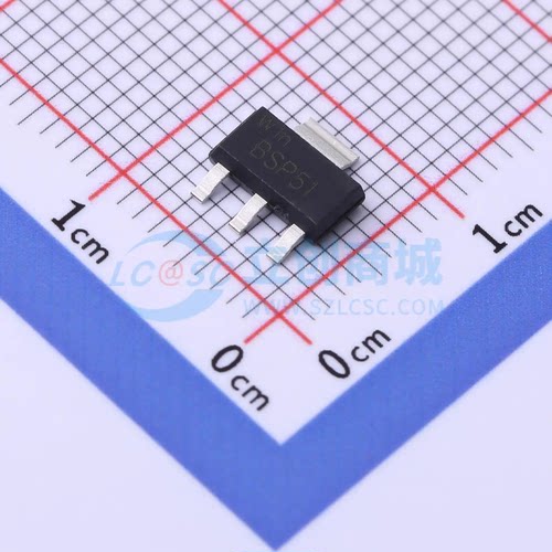 达林顿管 BSP51,115 SOT-223-3 60V NPN