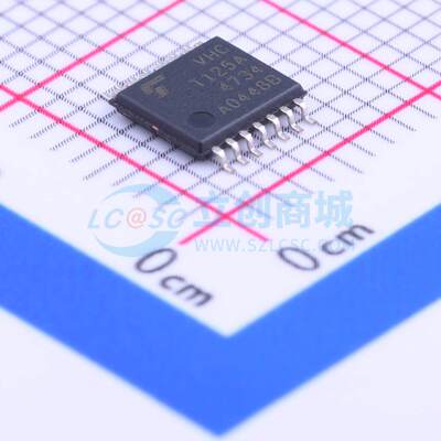 缓冲器/驱动器/收发器 74VHCT125AFT TSSOP-14 原装正品