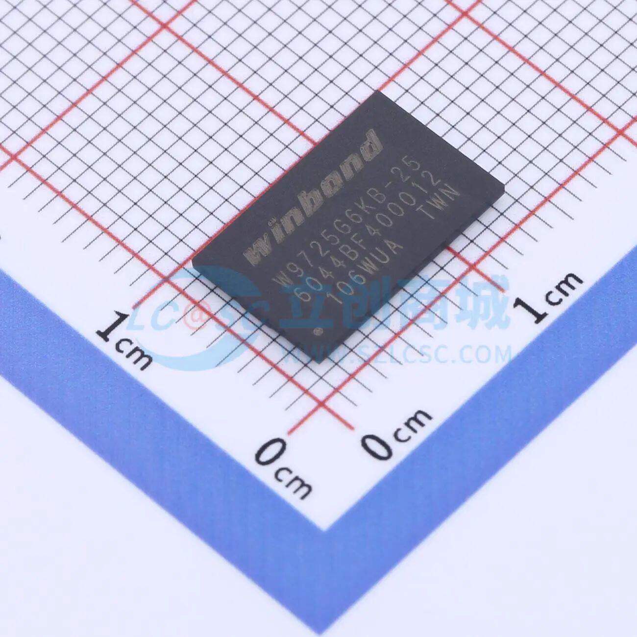 DDR SDRAM W9725G6KB-25 BGA-84 256Mbit 400MHz