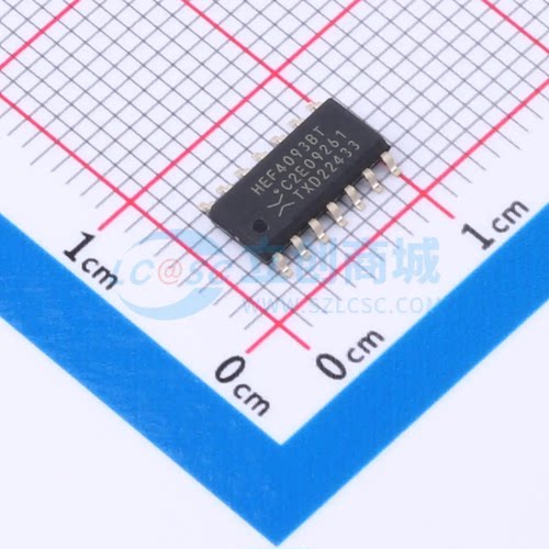 逻辑门 HEF4093BT-Q100,118 SOIC-14 与非门 原装正品