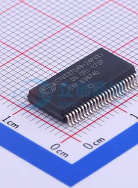 单片机(MCU/MPU/SOC) CY8C27643-24PVXI SSOP-48-300mil 原装正品