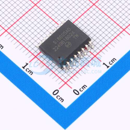 隔离式I2C SI8605AD-B-IS SOIC-16-300mil 原装正品