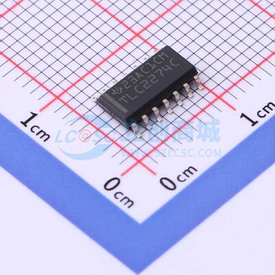 原装 运算放大器 TLC2274CDR SOIC-14 全新