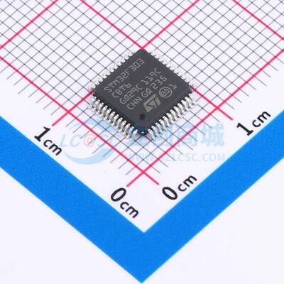 原装 单片机(MCU/MPU/SOC) STM32F303CBT6TR LQFP-48(7x7)