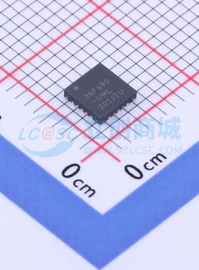 单片机(MCU/MPU/SOC) PIC16F690T-I/ML QFN-20-EP(4x4) 原装正品