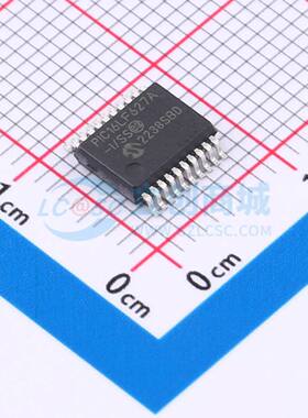 单片机(MCU/MPU/SOC) PIC16LF627A-I/SS SSOP-20-208mil 原装正品