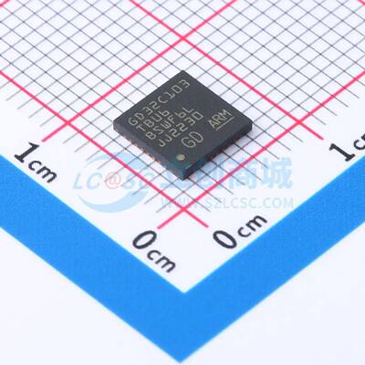 单片机芯片 GD32C103TBU6 QFN-36-EP(6x6) 128KB 120MHz