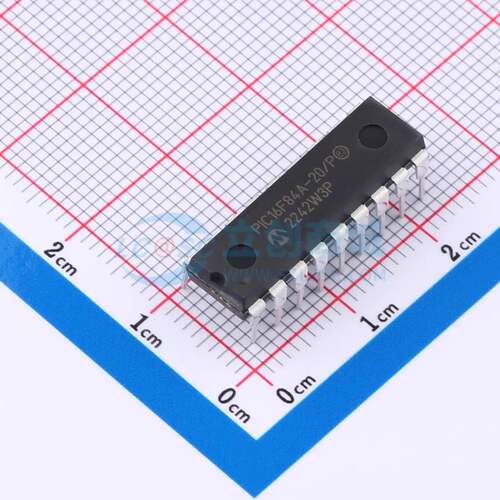 单片机(MCU/MPU/SOC) PIC16F84A-20/P PDIP-18 原装正品