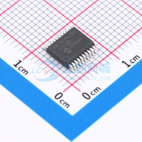 单片机(MCU/MPU/SOC) PIC16LF628A-I/SS SSOP-20-208mil 原装正品