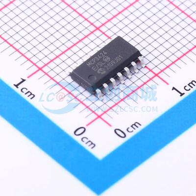模数转换芯片ADC MCP3424-E/SL SOIC-14 原装正品