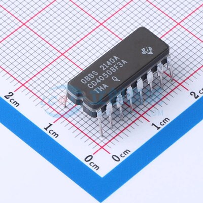 缓冲器/驱动器/收发器 CD4050BF3A CDIP-16 原装正品 电子元器件