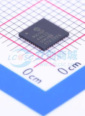 单片机(MCU/MPU/SOC) PIC18F46K22-I/MV QFN-40-EP(5x5) 原装正品