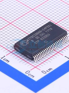 单片机(MCU/MPU/SOC) CY8C29666-24PVXI SSOP-48-300mil 原装正品
