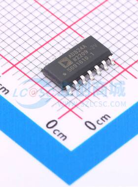 FET输入运放 AD824ARZ-14-3V SOIC-14 原装正品