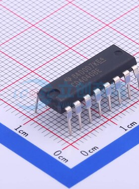 计数器/分频器 CD4040BE DIP-16 原装正品 电子元器件配单