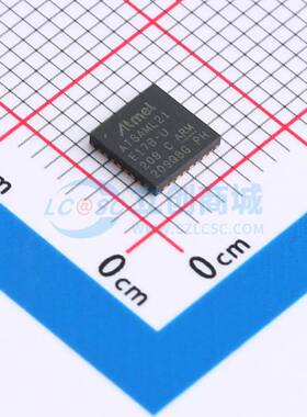 单片机(MCU/MPU/SOC) ATSAML21E17B-MUT QFN-32-EP(5x5) 原装正品