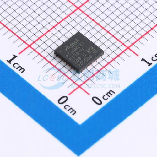 单片机(MCU/MPU/SOC) ATSAML21E17B-MUT QFN-32-EP(5x5) 原装正品
