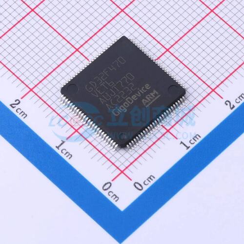 单片机芯片 GD32F470VET6 LQFP-100(14x14) 512KB 240MHz