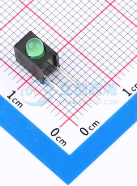 A214B/SYG/S530-E2 插件,P=2.54mm 黄色,翠绿色 发光二极管LED