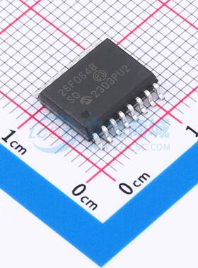 NOR FLASH SST26VF064B-104I/SO SOIC-16-300mil 原装正品