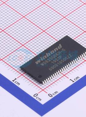 同步动态随机存取内存(SDRAM) W9825G6KH-6 TSOP-54-10.2mm 256Mb