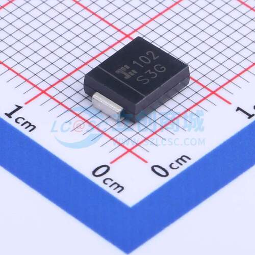 通用二极管 S3G-13-F SMC(DO-214AB) 原装正品