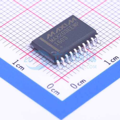RS232芯片 MAX203EEWP+G36 SOIC-20-300mil 原装正品