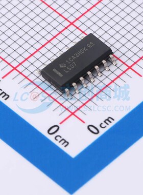 缓冲器/驱动器/收发器 SN74LS07D SOIC-14 原装正品 电子元器件配