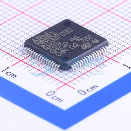 原装 单片机(MCU/MPU/SOC) STM32F030R8T6 LQFP-64(10x10)