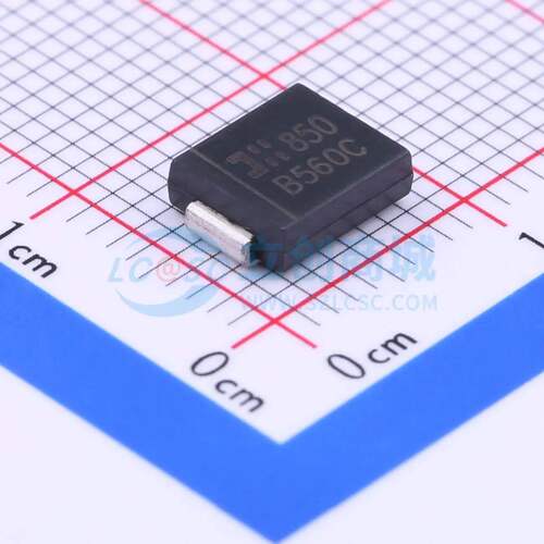 肖特基二极管 B560C-13-F SMC(DO-214AB) 原装正品