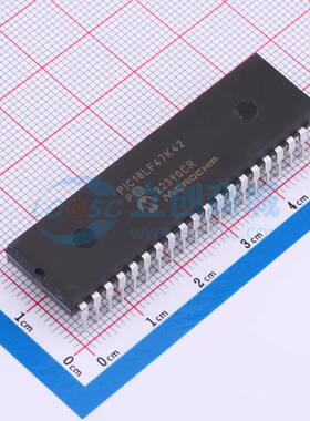 单片机(MCU/MPU/SOC) PIC18LF47K42-I/P PDIP-40 原装正品
