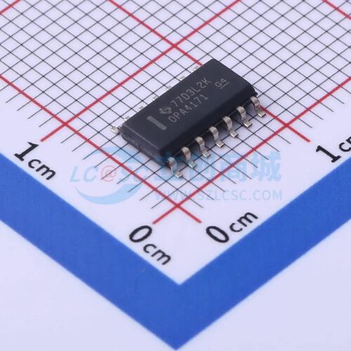原装 运算放大器 OPA4171AID SOIC-14 全新