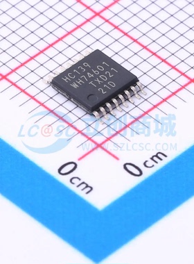 信号开关 74HC139PW,118 TSSOP-16编解码器/多路复用器