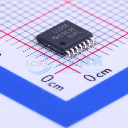 反相器 SN74LVC06APWR TSSOP-14 原装正品 电子元器件配单