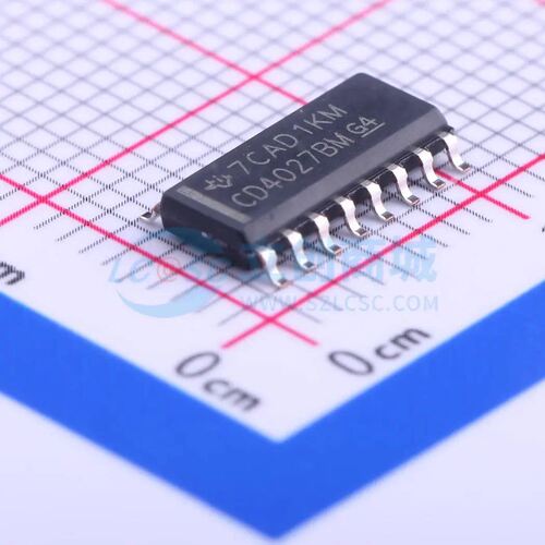 触发器 CD4027BM96 SOIC-16 原装正品 电子元器件配单