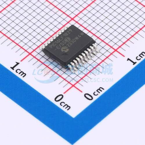 单片机(MCU/MPU/SOC) PIC16LF1829-E/SS SSOP-20-208mil 原装正品