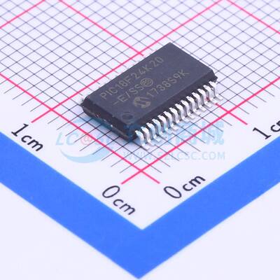 单片机(MCU/MPU/SOC) PIC18F24K20-E/SS SSOP-28-208mil 原装正品