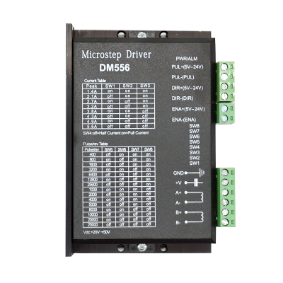 86/57步进电机驱动器DM542/DM556/MB450A通用128细分两相四线马达