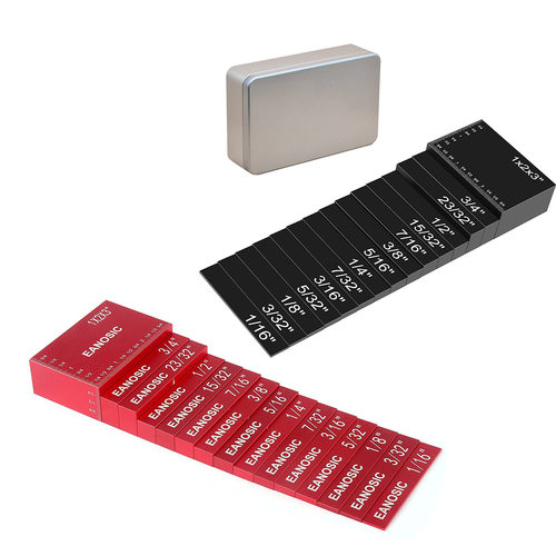 木工15件套台锯 设置块高度规套件 测量模块Setup Blocks guage
