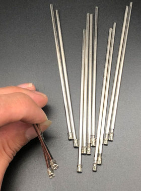 新恒烟嘴打孔针 玉石打孔针A针翡翠玛瑙钻头金刚砂钻孔针棒针2.35