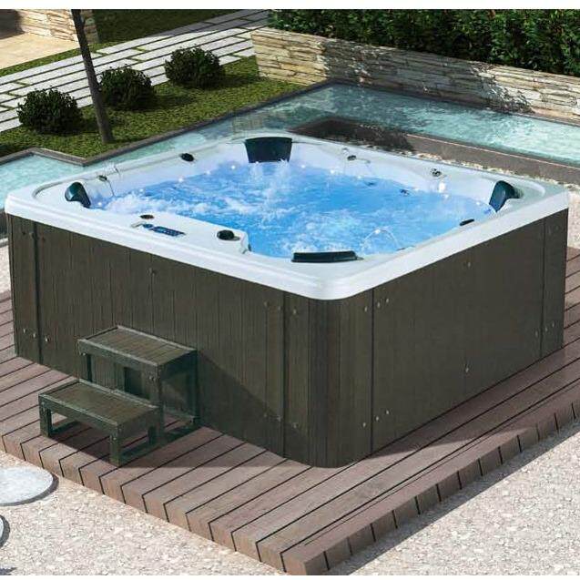 户外大池亚克力浴缸户外按摩浴缸7人spa池jacuzzi浴缸户外泡池