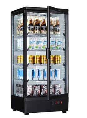 饮料柜加热商用保温柜箱小型台式展示柜恒温箱超市热饮柜