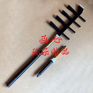 高音四胡杆红木黑檀中音低音琴杆带四根轴手工打磨抛光四弦杆